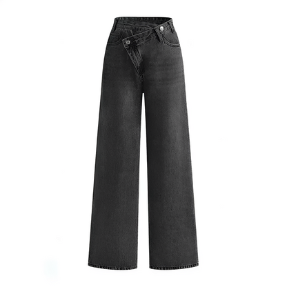 Jolina - Pants with Asymmetric Waist