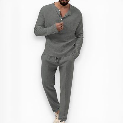Eduard - Men's summer pants and top set