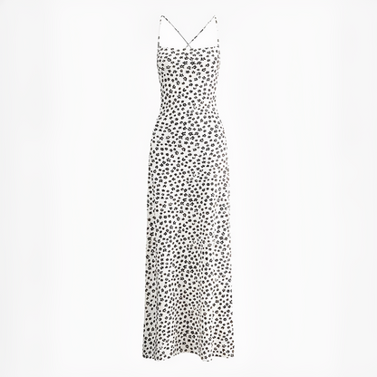 Emily - Long dress with straps and fluid design