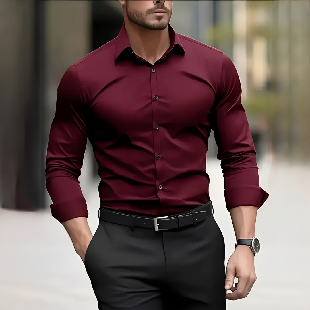 Kervan - Men's light long-sleeve shirt