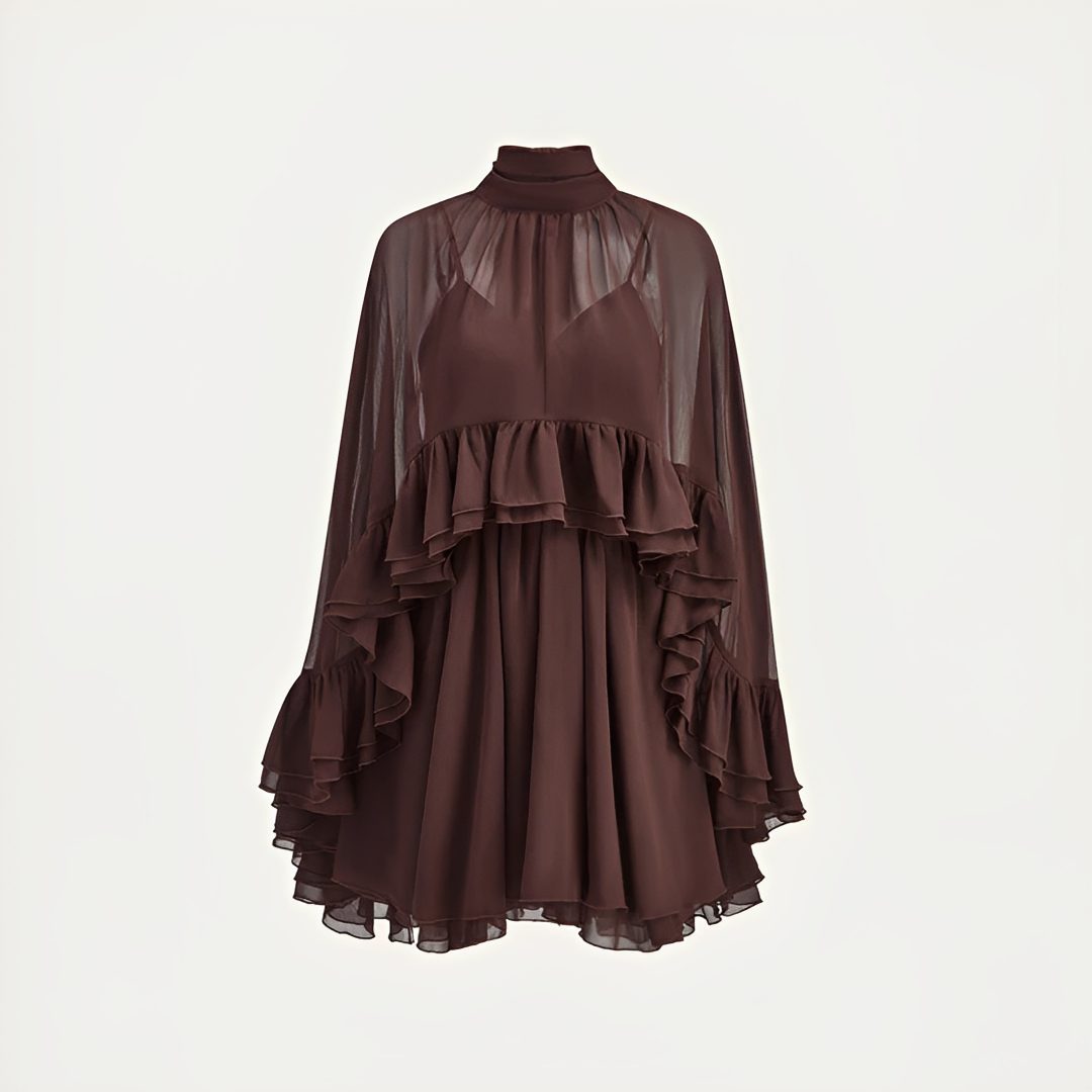 Zhuchin - Elegant dress with ruffles