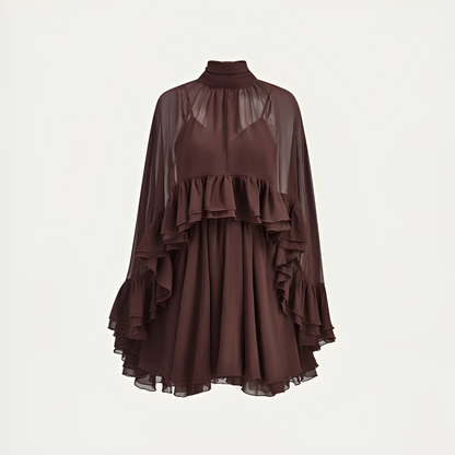 Zhuchin - Elegant dress with ruffles