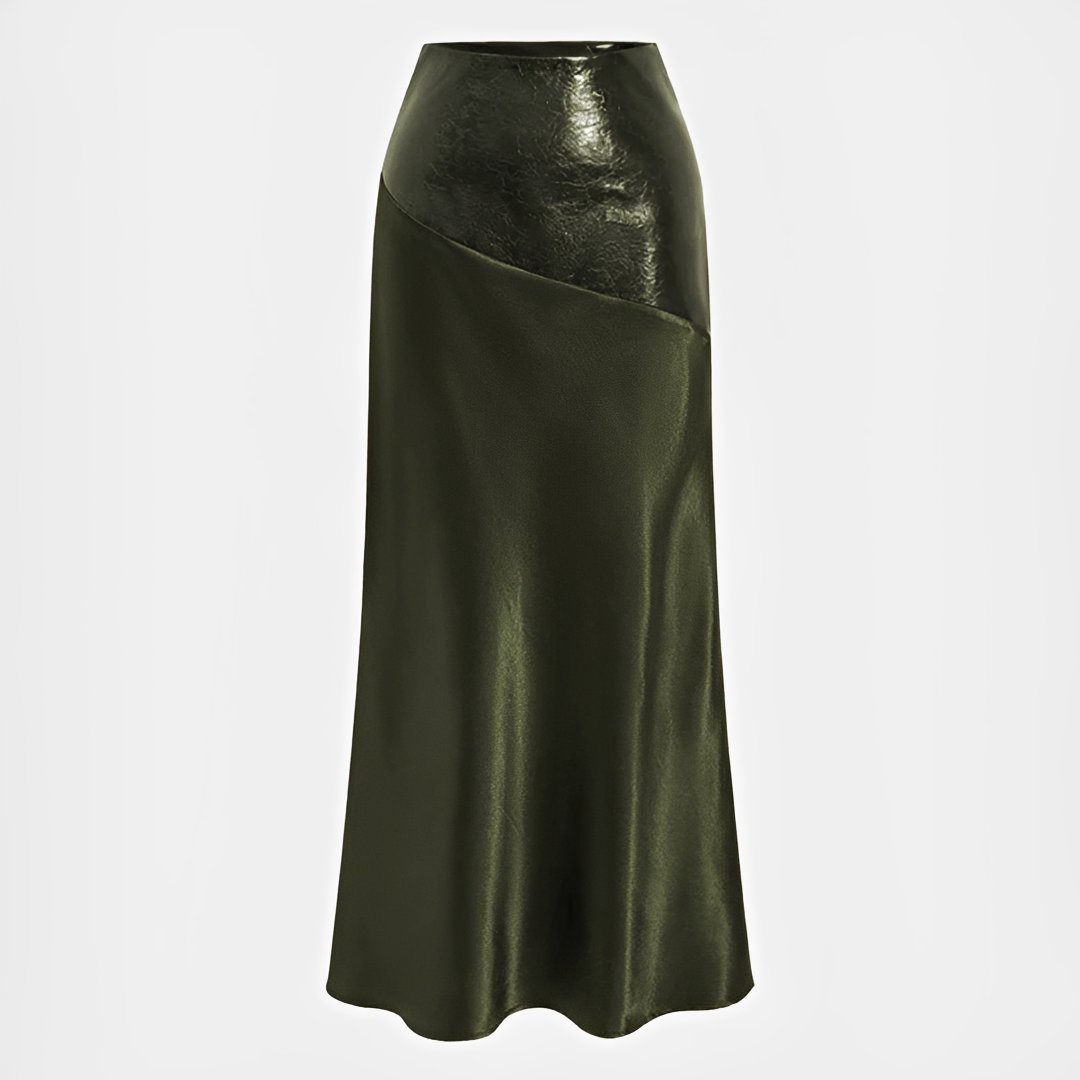 Viviana - Elegant Glossy Skirt