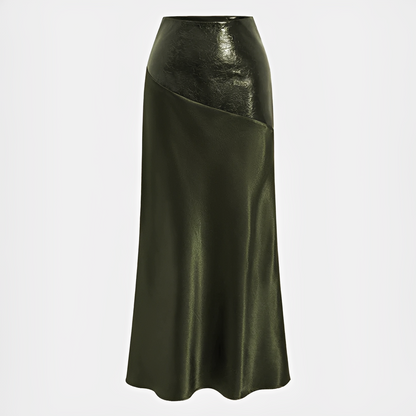 Viviana - Elegant Glossy Skirt