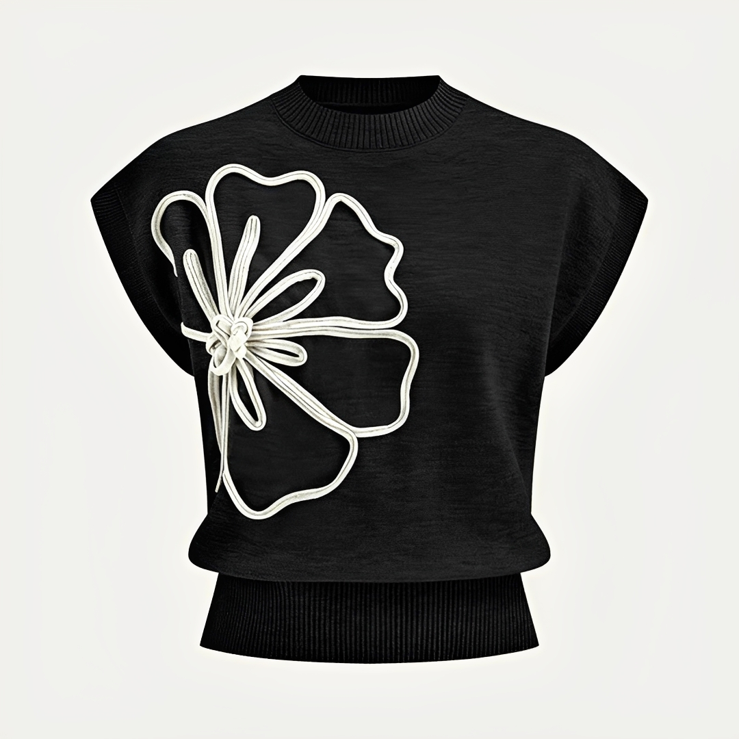 Jocelyn - Casual blouse with a floral pattern