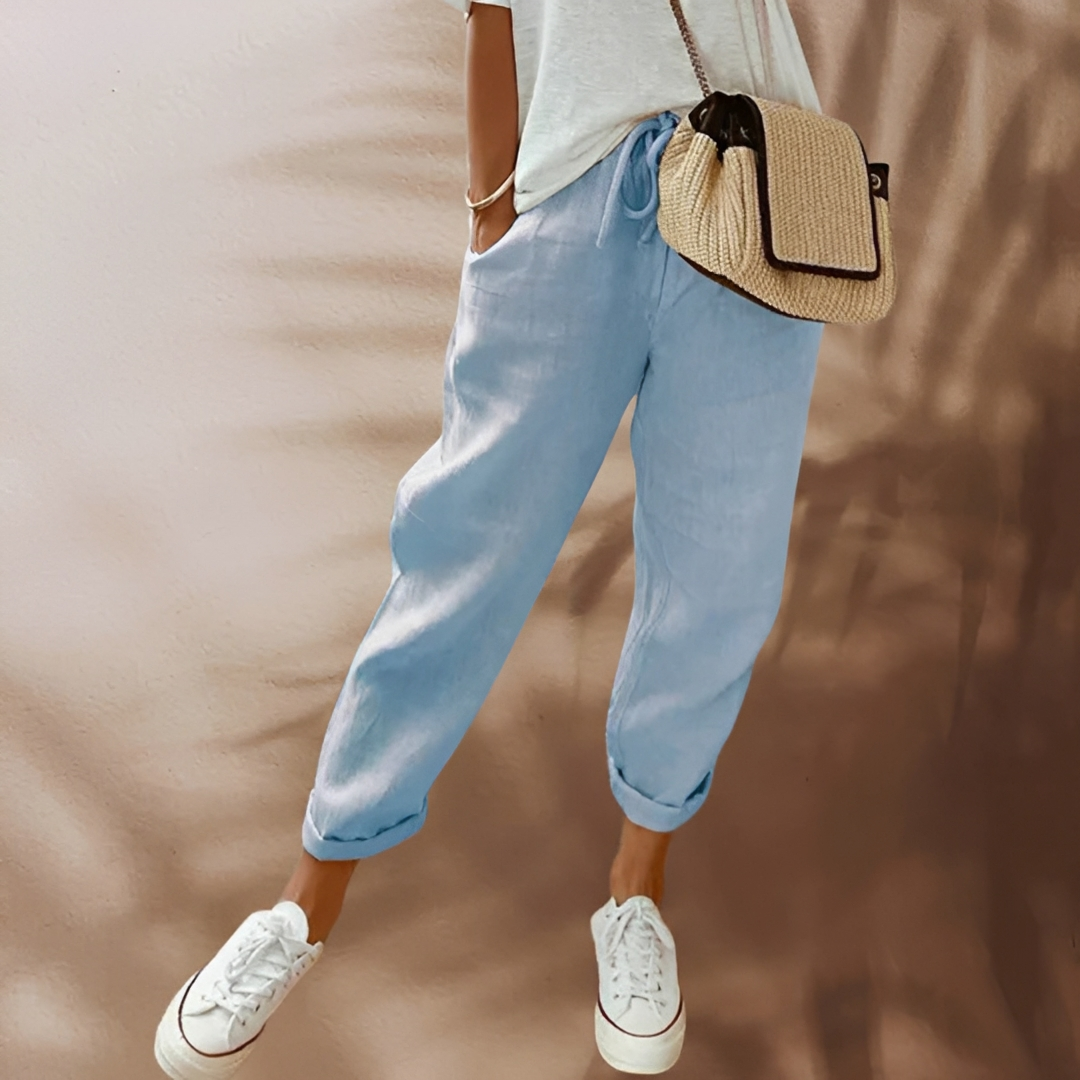 Johanna - Chic and casual women's summer trousers