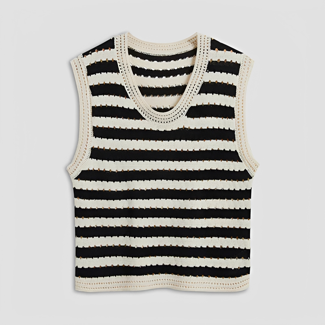 Eloise - Elegant striped cardigan