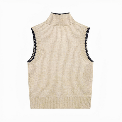 Dahlia - Stylish Tie Neck Vest