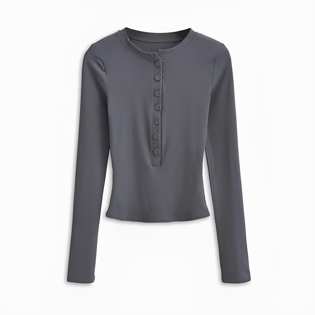Lorina - Chic long-sleeve shirt