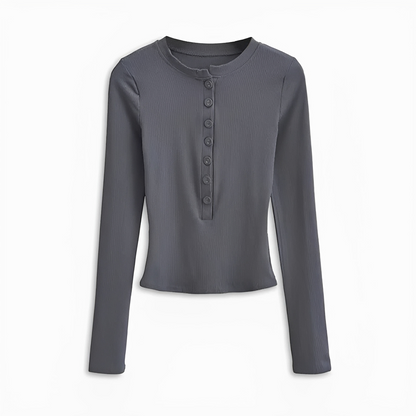 Lorina - Chic long-sleeve shirt