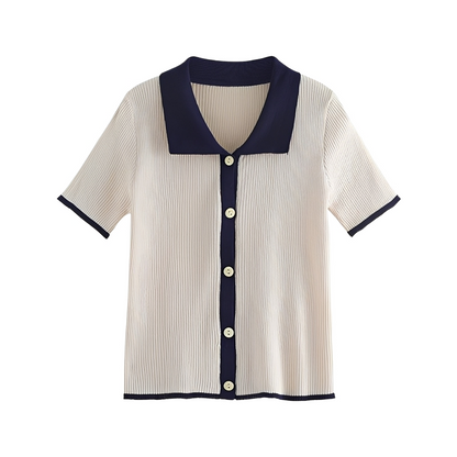 Analiza - Easygoing Collar Top