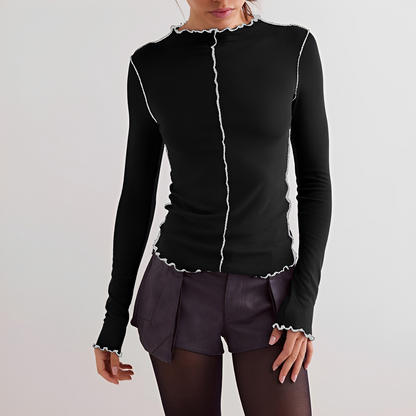 Shania - Comfortable Long Sleeve Shirt