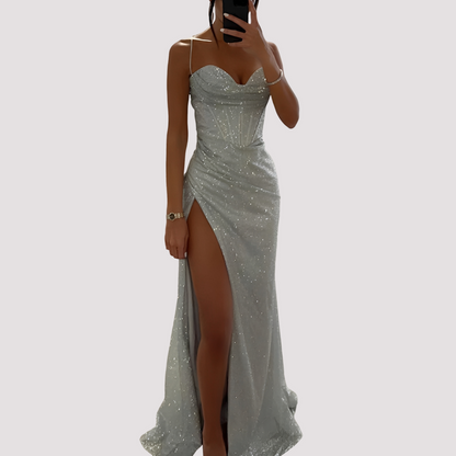 Bonnie - Stylish Maxi Dress with Slit