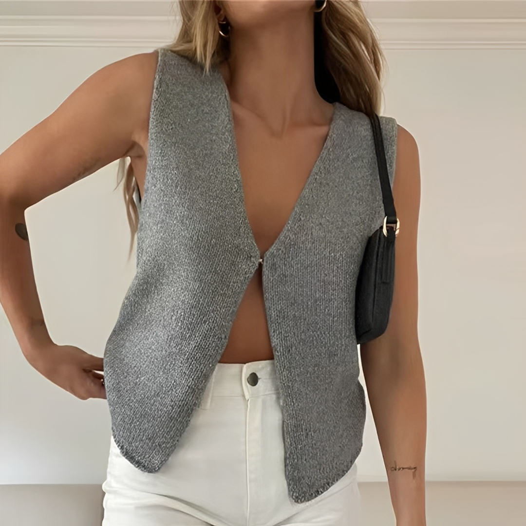 Ellaine - Chic Sleeveless Vest