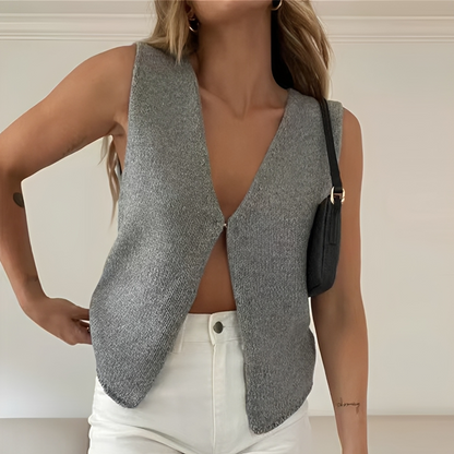 Ellaine - Chic Sleeveless Vest