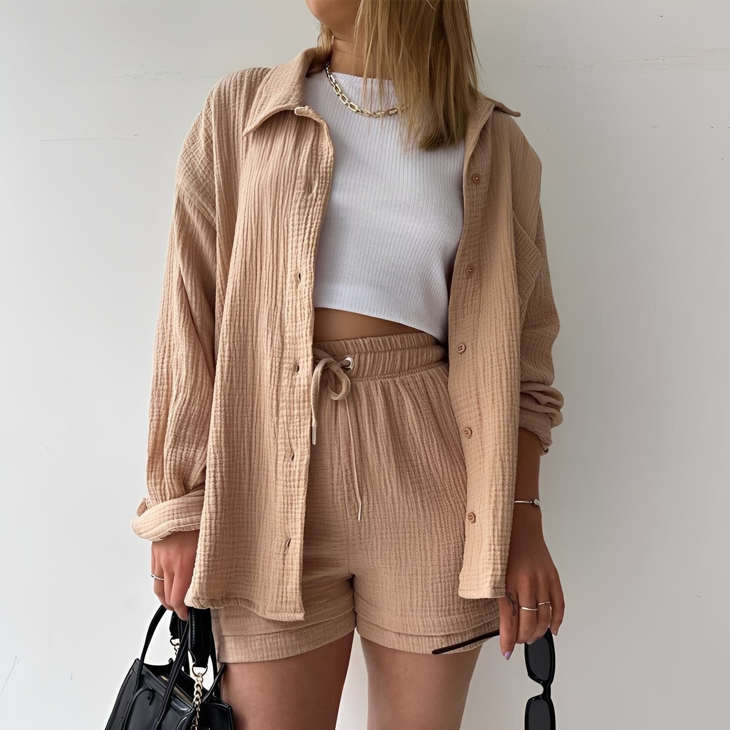 Alisha - Comfortable 2-Piece Long Sleeve Set