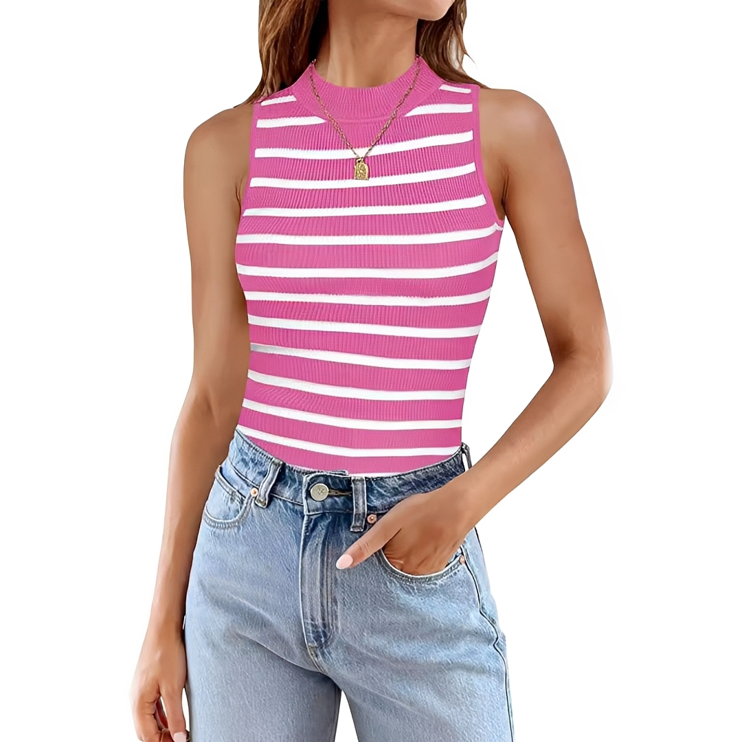 Therese - Relaxed Stripe Top