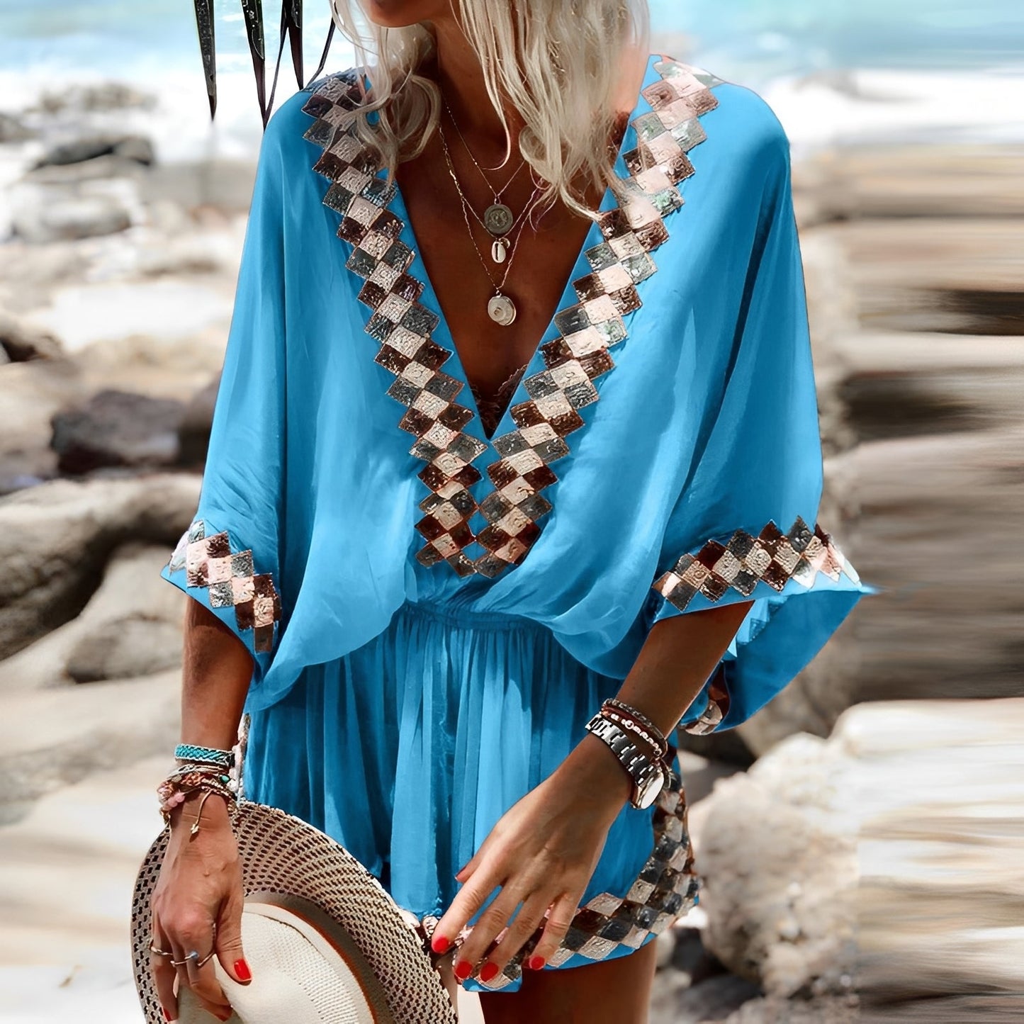 Jenn - Stylish Bohemian Romper
