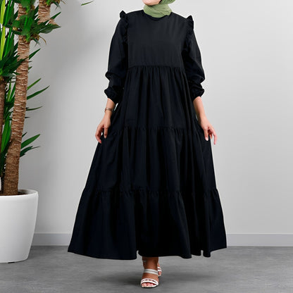Margaret - Fashionable Swing Midi Dress