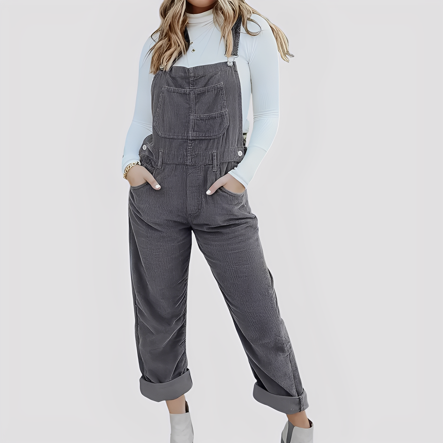 Mildred – Women’s Loose-Fit Overalls