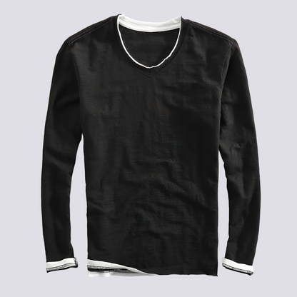 Jack - Stylish Long-sleeved Distressed Shirt