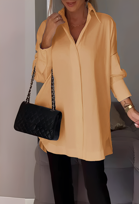 Lauren - Fashionable Long-Sleeved Shirt