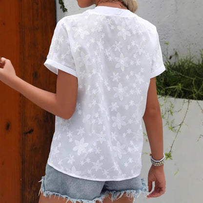 Rosalie - Stylish Floral Blouse