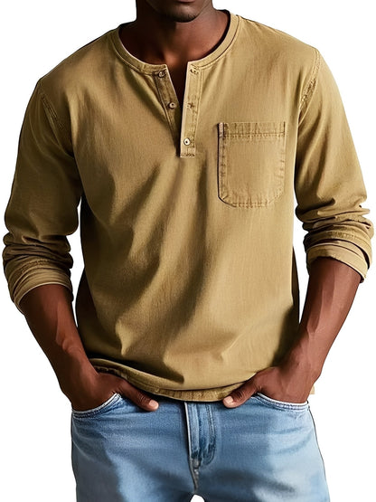 Steve - Men's relaxed long-sleeve shirt