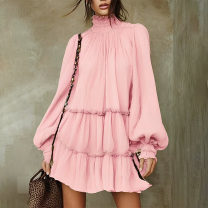 Mayeth - Stylish Ruffled Mini Dress
