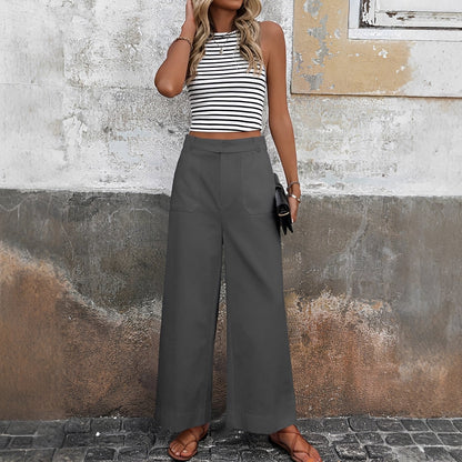 Sofia - High-Waisted Casual Pants