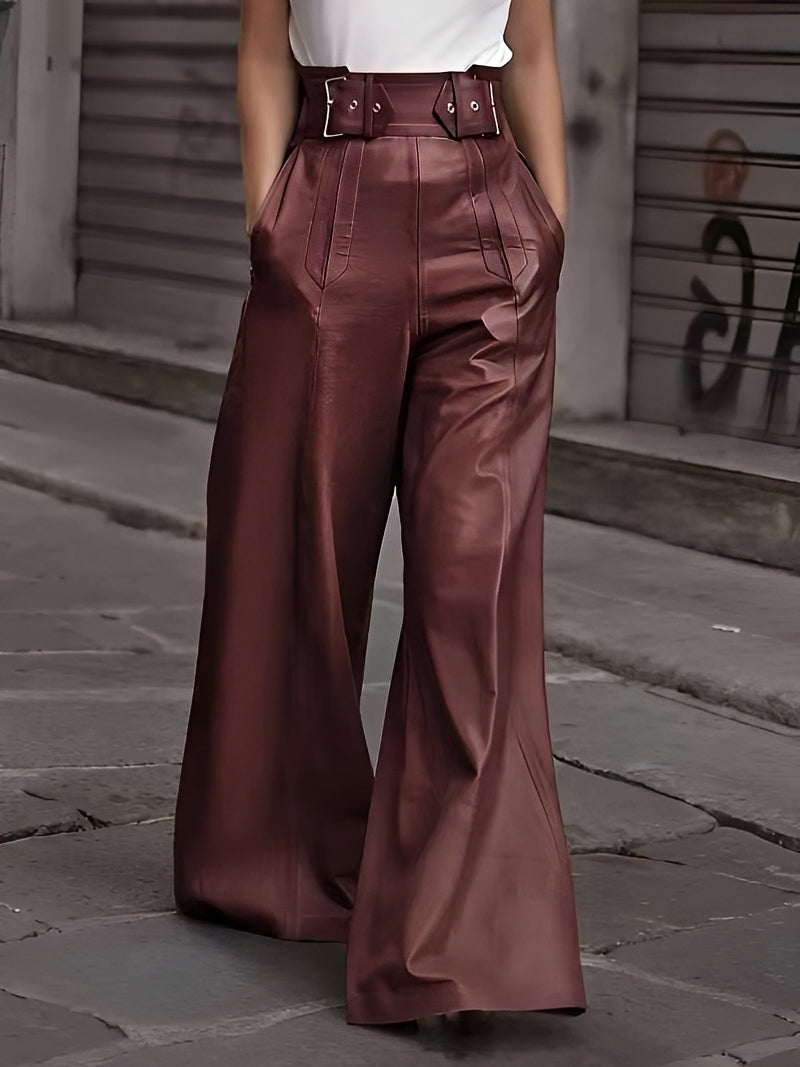 Cathy - Fashionable Loose High-waisted Pants