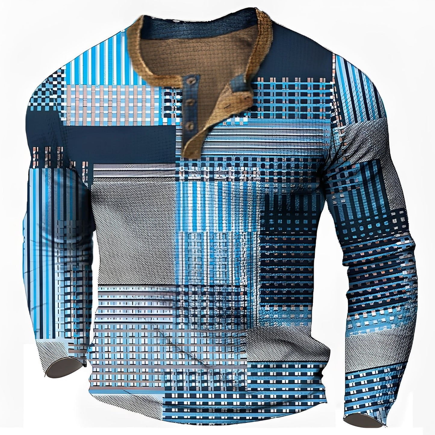 Sam - Men's Long-Sleeve Shirt - Stylish and Casual