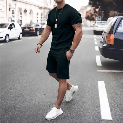 Stevie - Men's Casual Two-piece Outfit