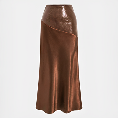 Viviana - Elegant Glossy Skirt