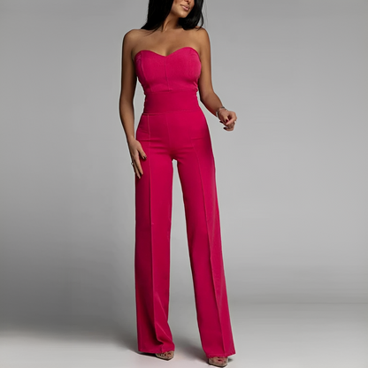 Meriam - Women's chic strapless jumpsuit