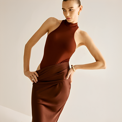 Shyanne - Fashionable Slim Maxi Dress