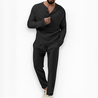 Eduard - Men's summer pants and top set
