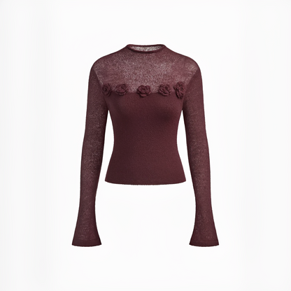 Izza - Stylish Round Neck Top