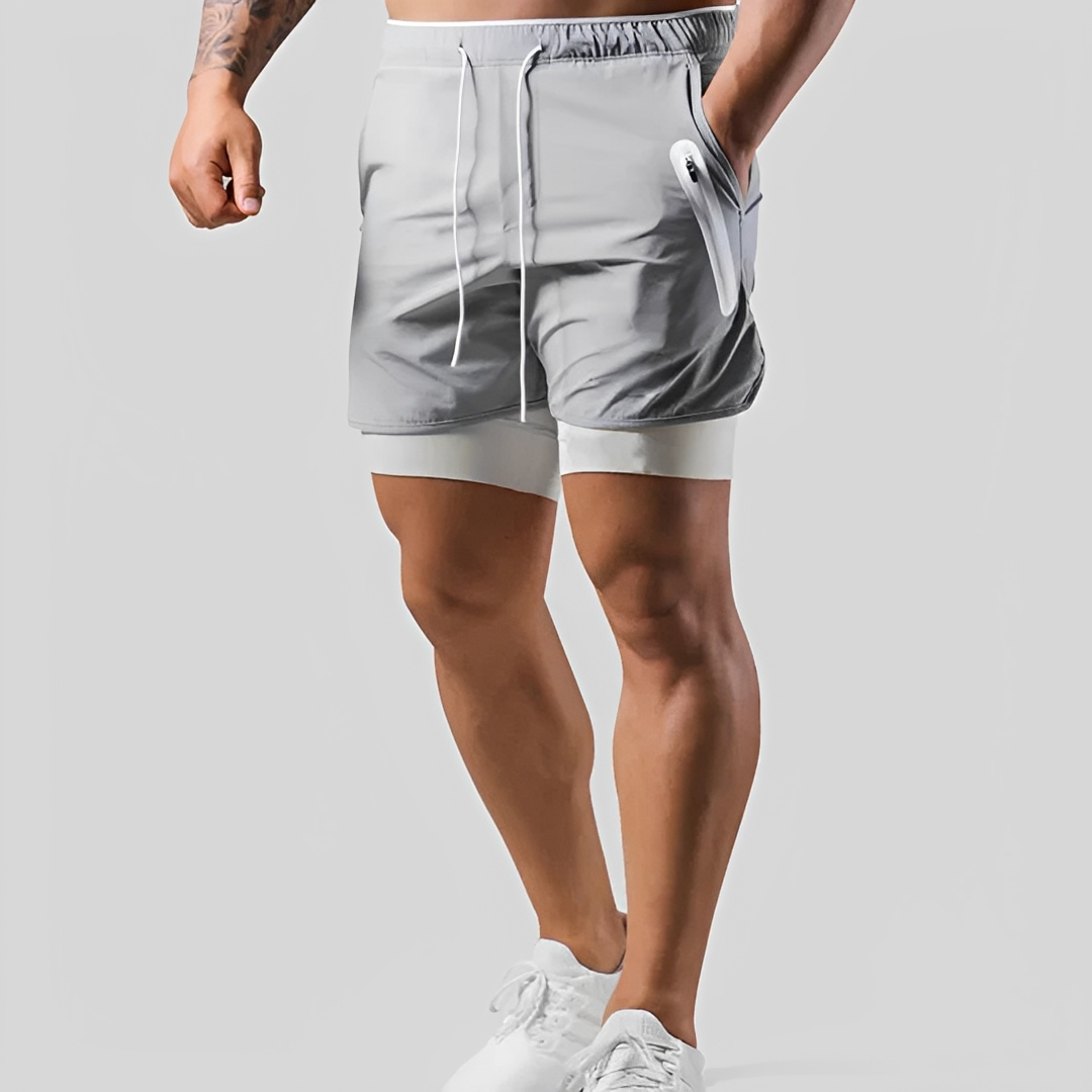 Steven - Men's Shorts - Sport Double Layer