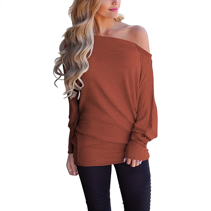 Cordelia - Trendy Off Shoulder Shirt