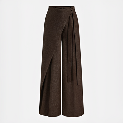 Leilani - Asymmetrical wide-leg trousers