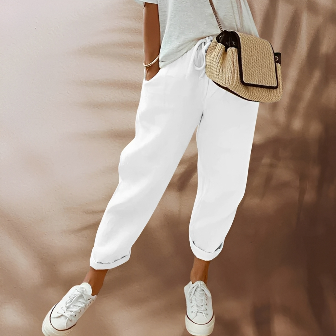 Johanna - Chic and casual women's summer trousers