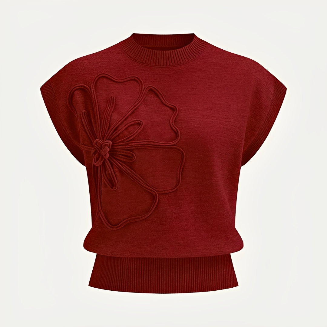 Jocelyn - Casual blouse with a floral pattern