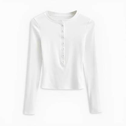 Lorina - Chic long-sleeve shirt