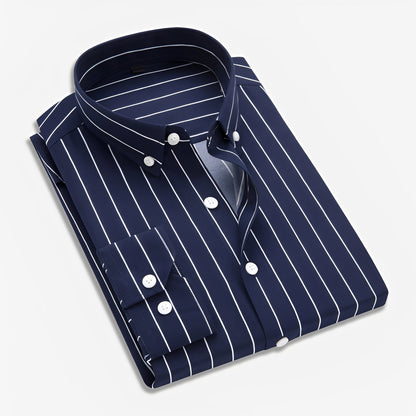 Edward - Long Sleeve Striped Shirt