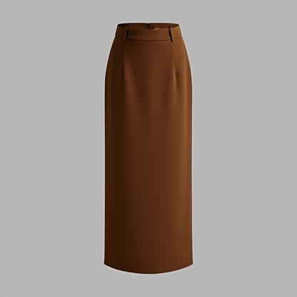 Alita - Stylish long skirt with slit