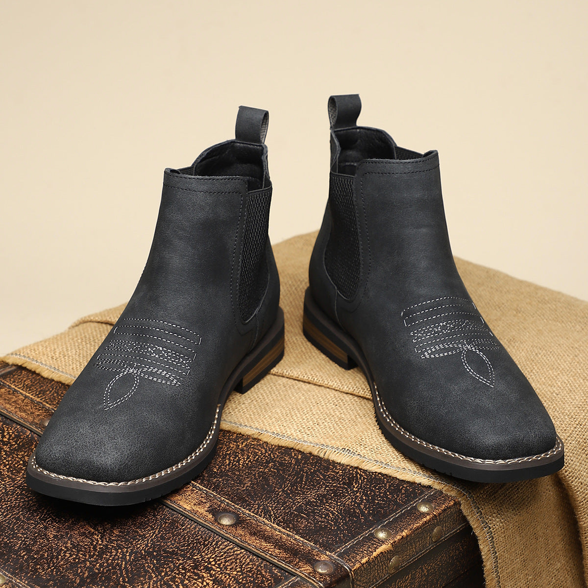 Carson - Trendy Mid-Height Boots