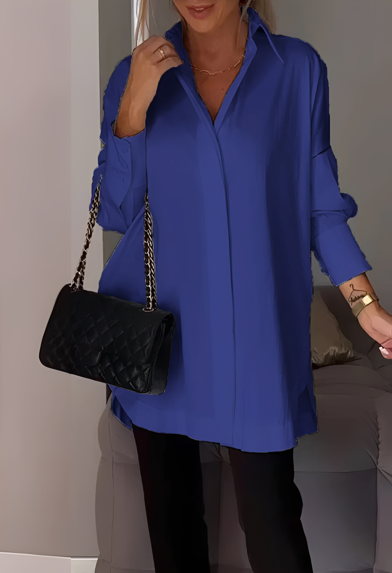 Lauren - Fashionable Long-Sleeved Shirt