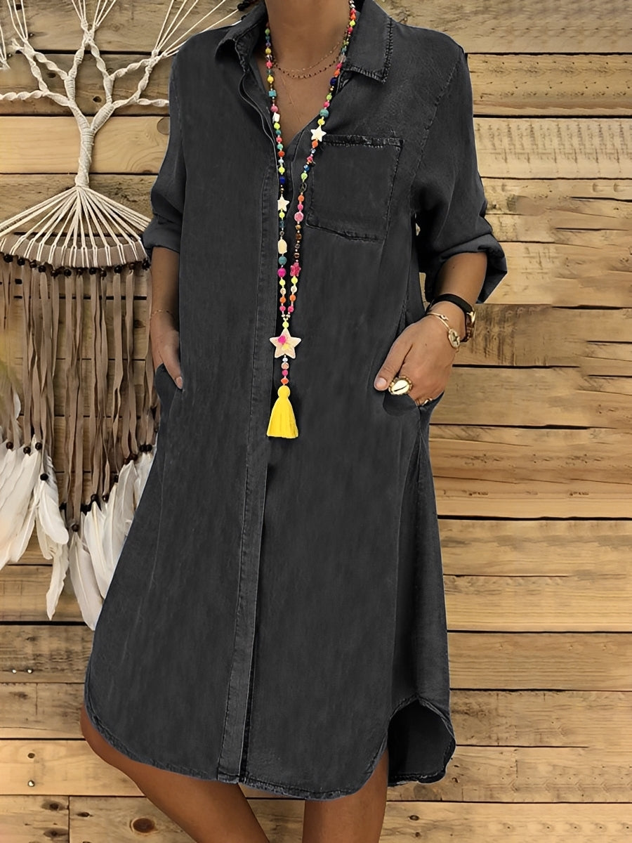 Kristina - Relaxed Denim Dress