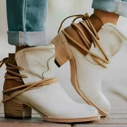 Jesse - Stylish women's high-heeled boots